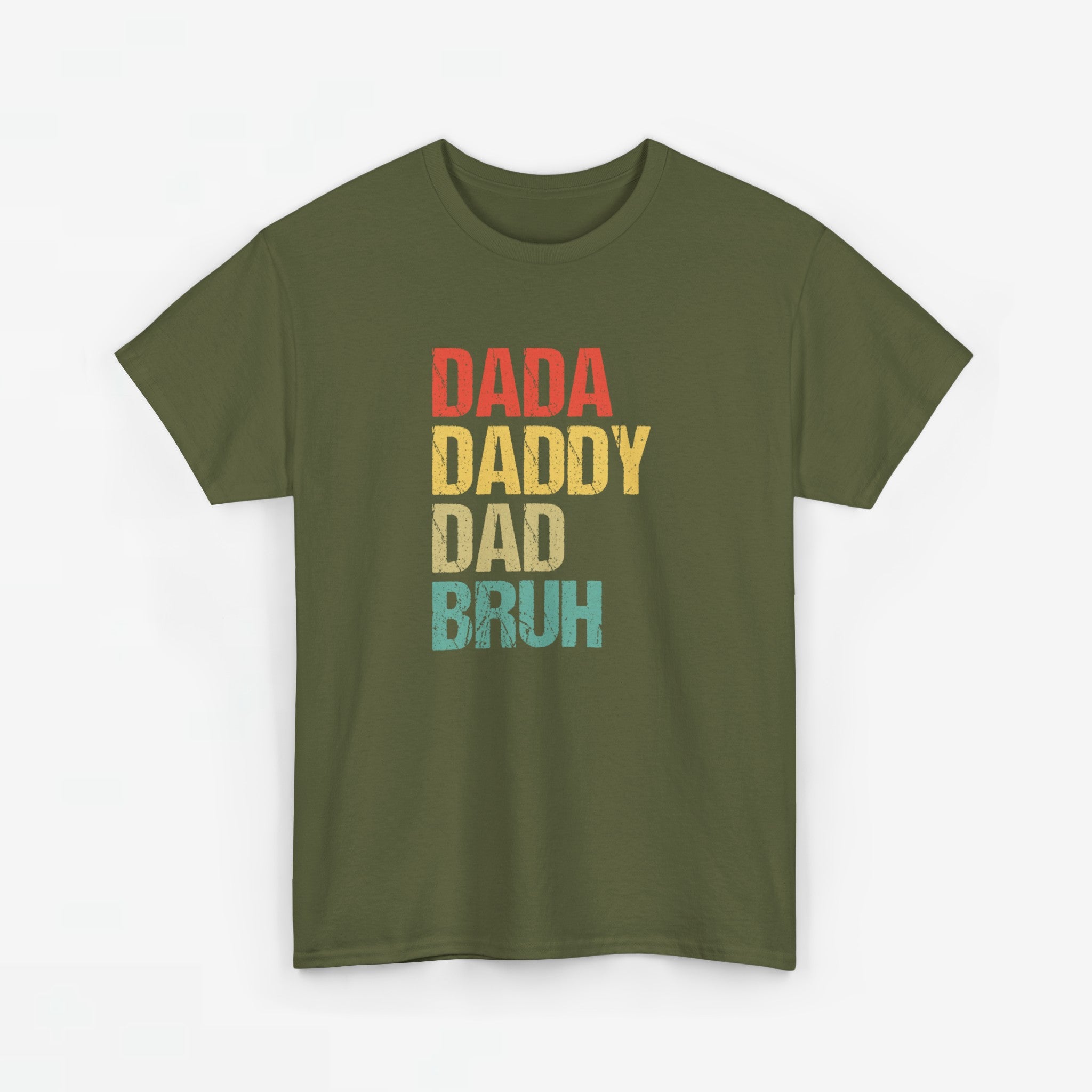 Vaderdag Papa Cadeau - T-shirt - Dada Daddy Dad Bruh - Oversized #28