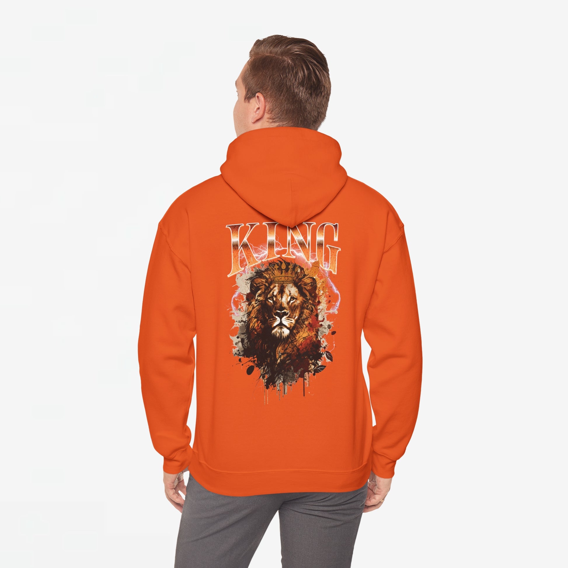 King 90s Vintage Bootleg | Back Print | Koningsdag Hoodie | Retro | Oversized