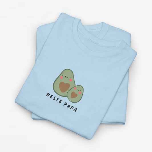 Vaderdag Papa Cadeau - T-shirt - Beste Papa Avocado - Oversized #62