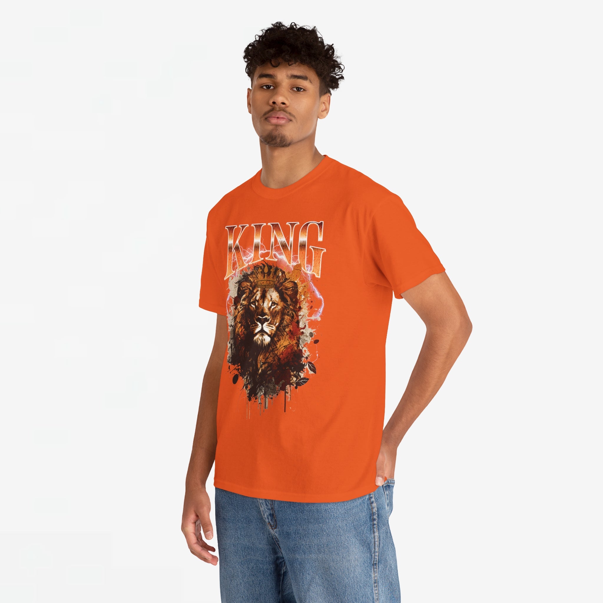 King 90s Vintage Bootleg | Front Print | Koningsdag T-shirt | Retro | Oversized