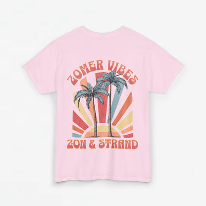 Zomer T-shirt voor Dames - Skrrtshirt Zomervakantie Oversized Tee #9 - Zon & Strand