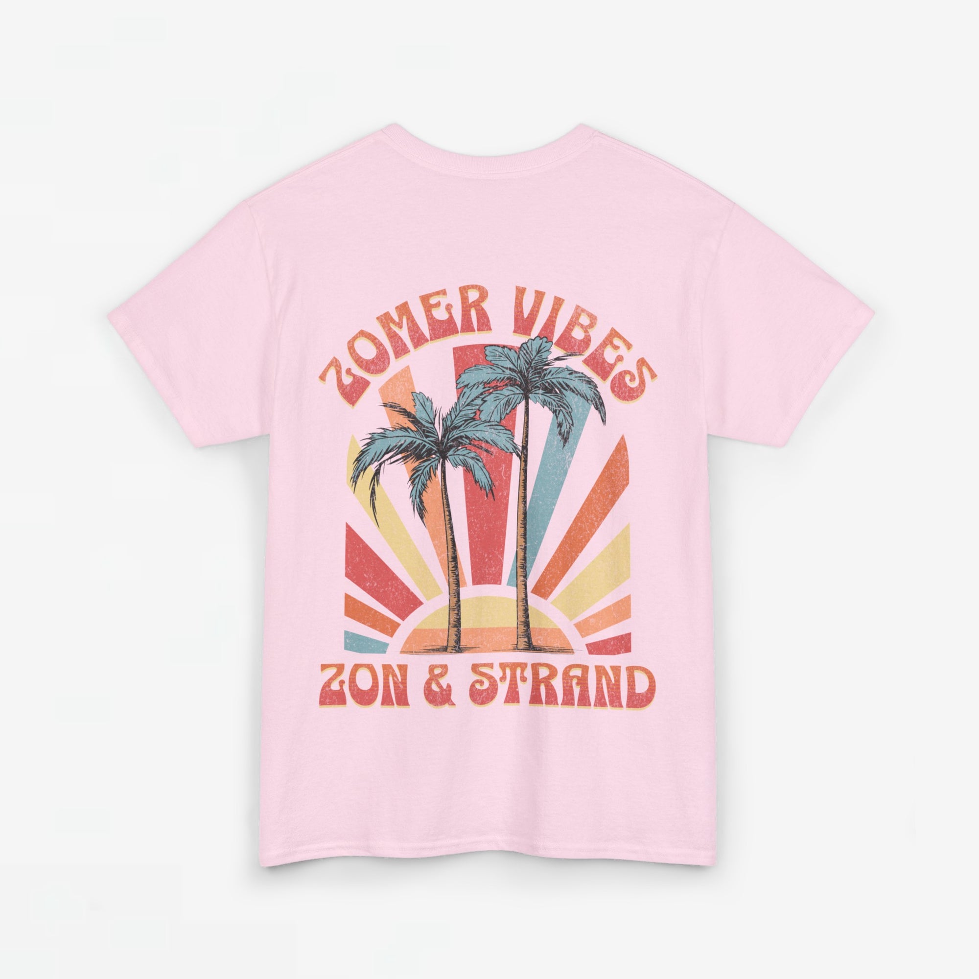 Zomer T-shirt voor Heren - Skrrtshirt Zomervakantie Oversized Tee #9 - Zon & Strand