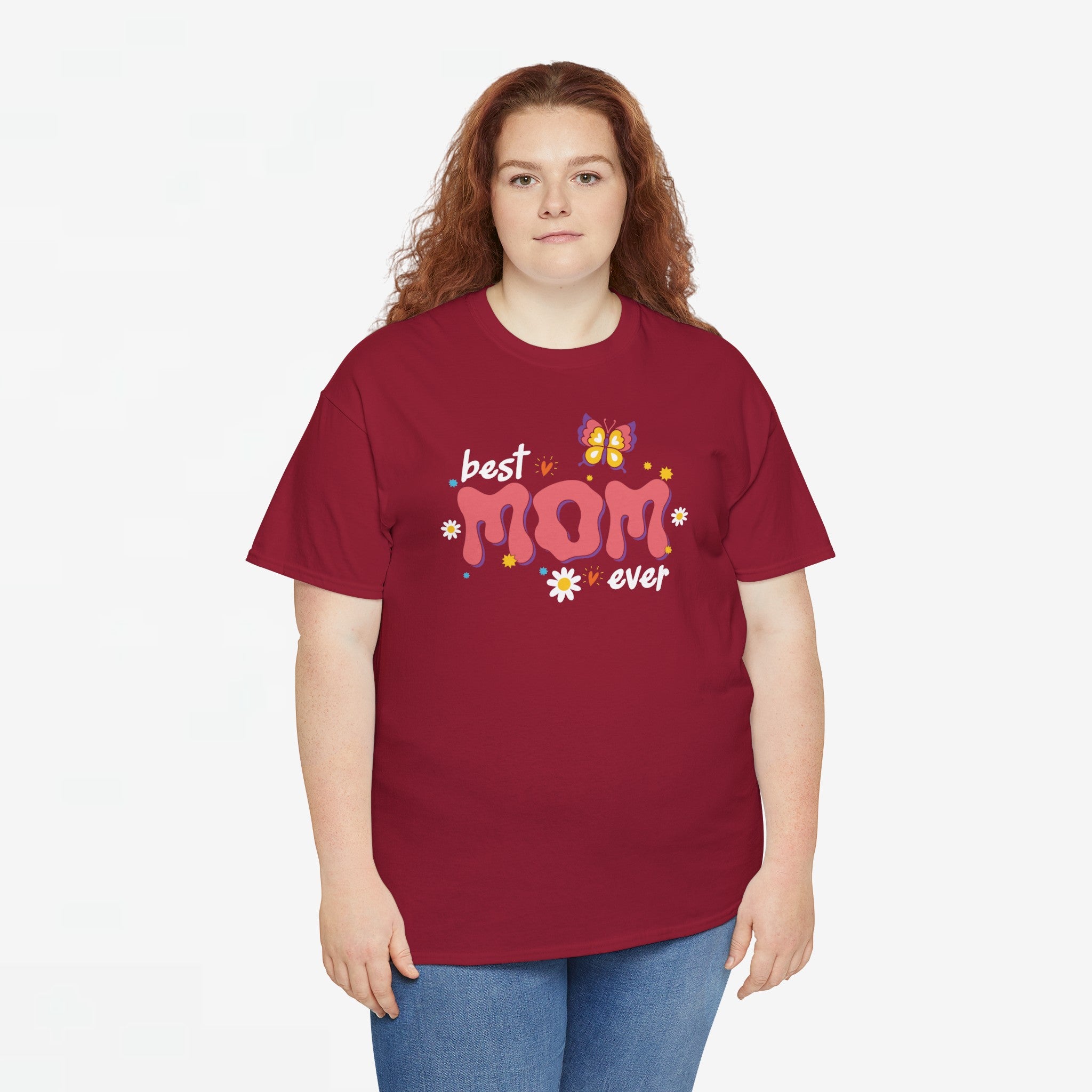 Moederdag Mama Cadeau - T-shirt - Best Mom Ever - Oversized - #39