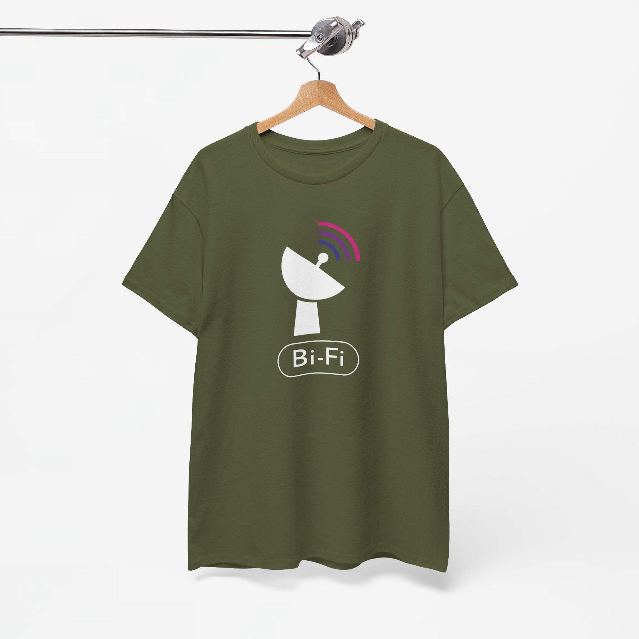 Gay Pride T-shirt - Bi Fi - Oversized #58