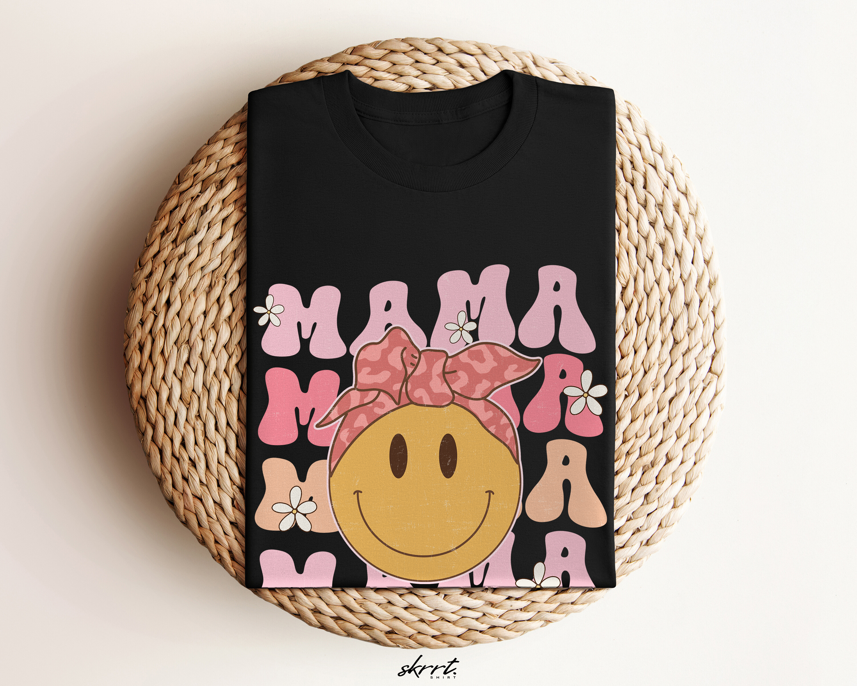 Moederdag Mama Cadeau - T-shirt - Happy Mama - Oversized - #30
