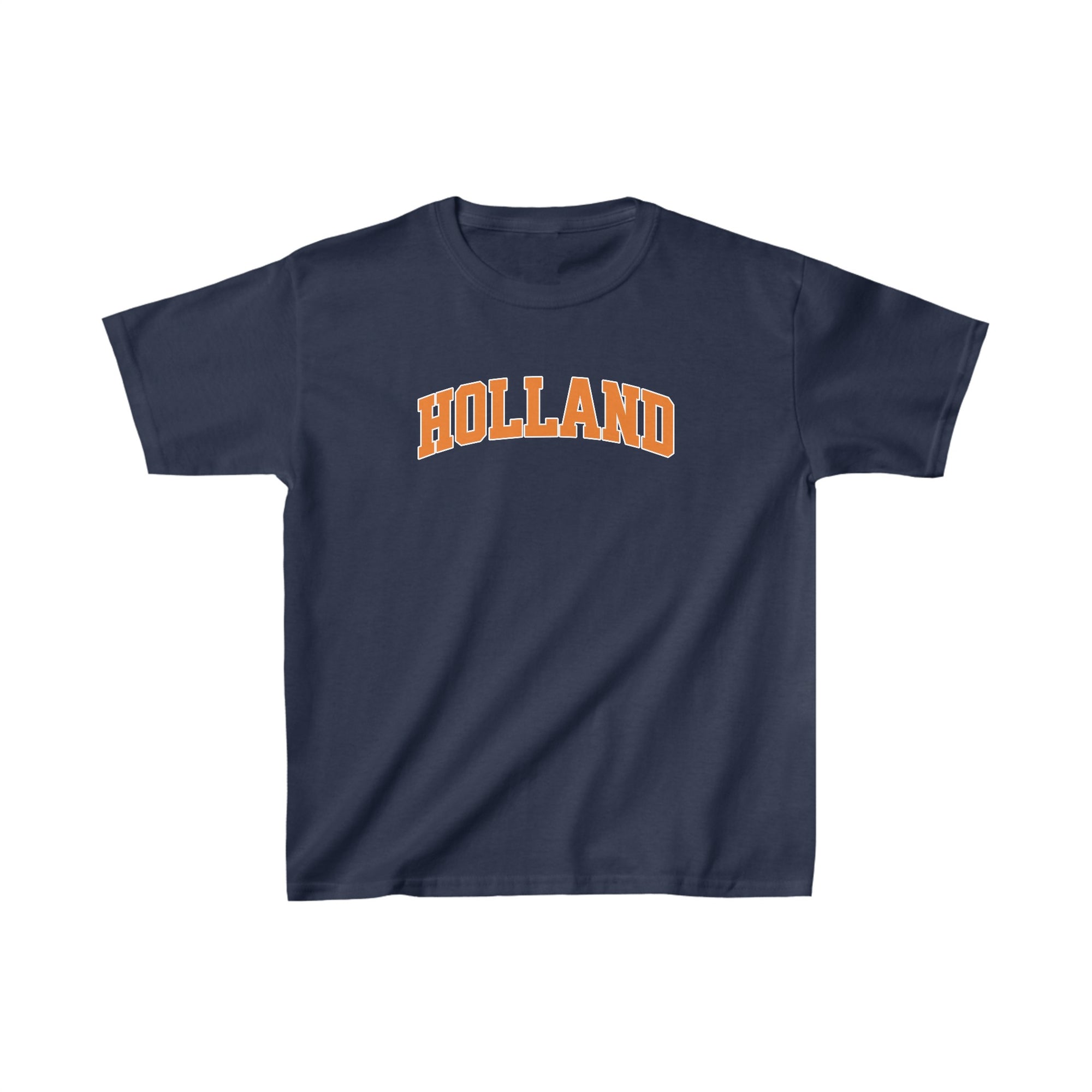 Oranje Baby Tee voor Dames - HOLLAND