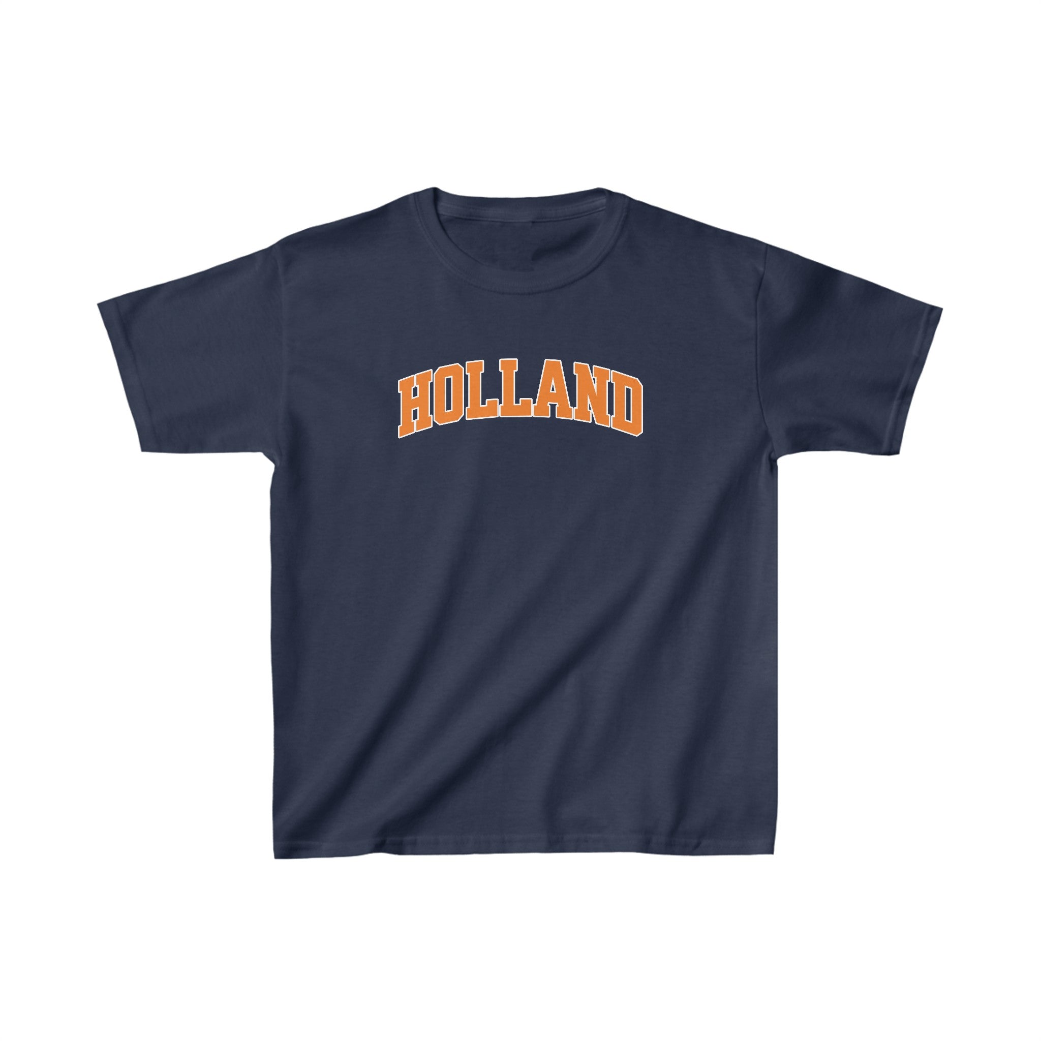 Oranje Baby Tee voor Dames - HOLLAND