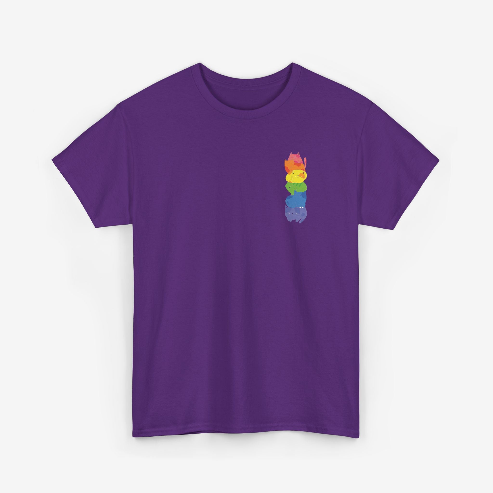 Gay Pride T-shirt - Katten Regenboog | SkrrtShirt