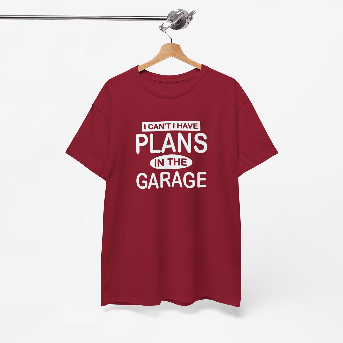 Vaderdag Papa Cadeau - T-shirt - I can't, I have plans in the garage - Oversized #51