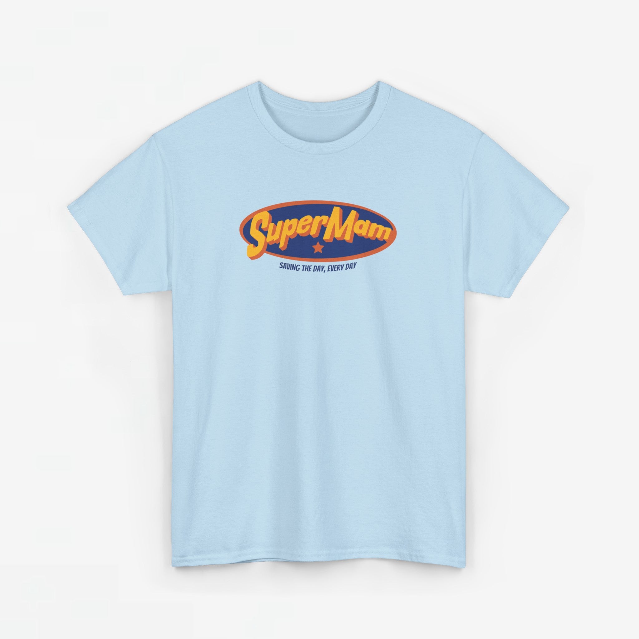 Moederdag Mama Cadeau - T-shirt - Super Mam - Oversized - #70