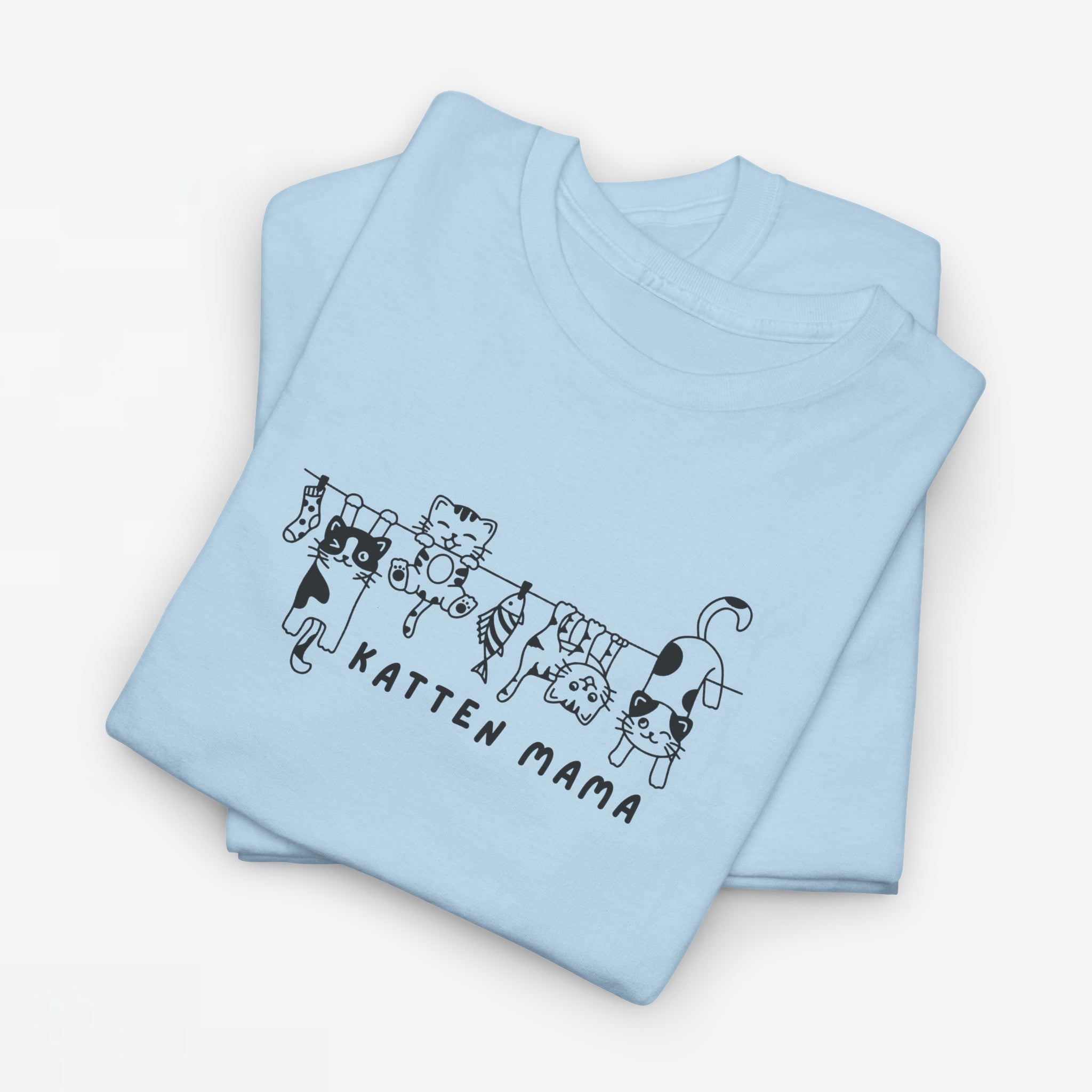 Moederdag Mama Cadeau - T-shirt - Katten Mama - Oversized - #63