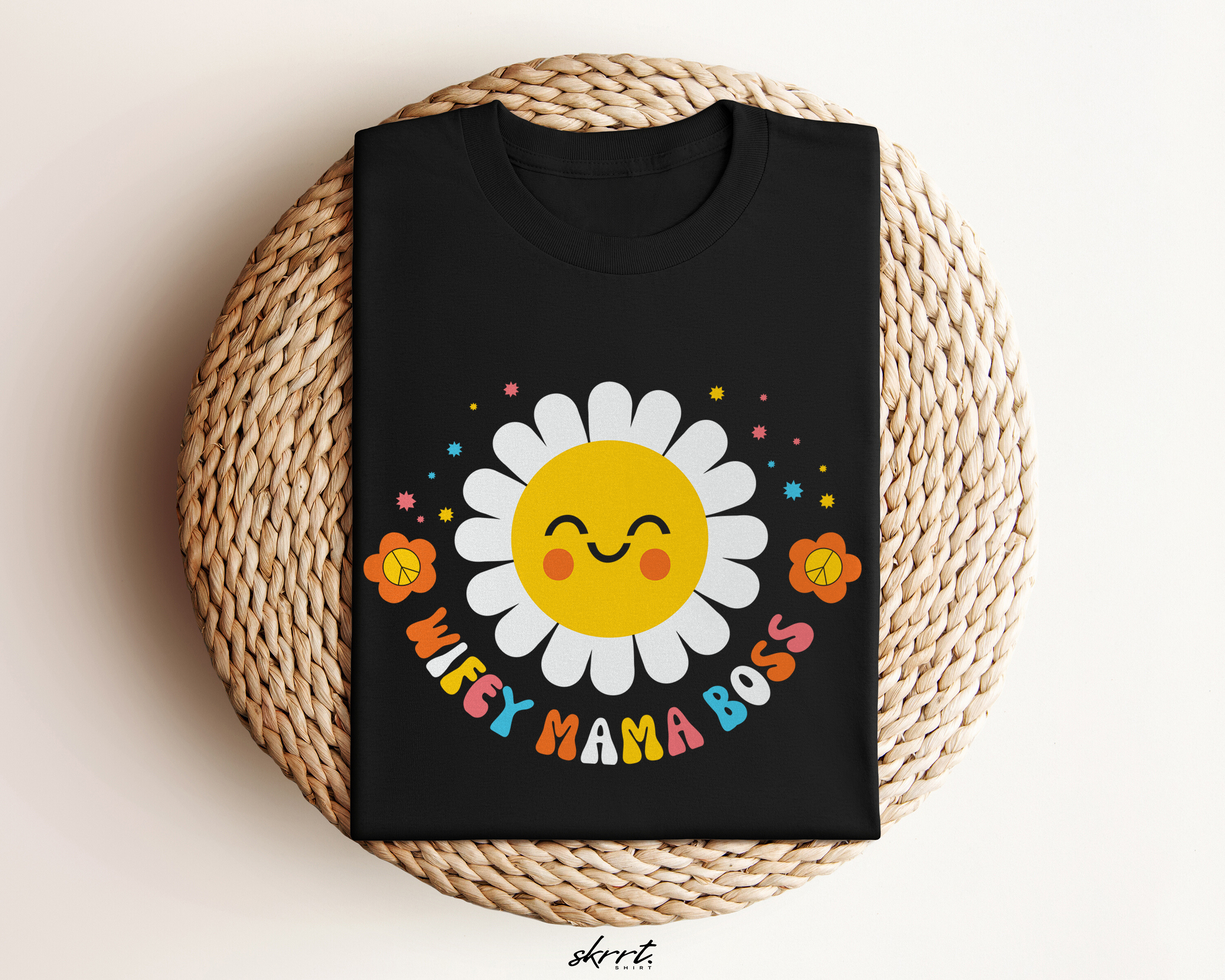 Moederdag Mama Cadeau - T-shirt - Wifey Mama Boss - Oversized - #32
