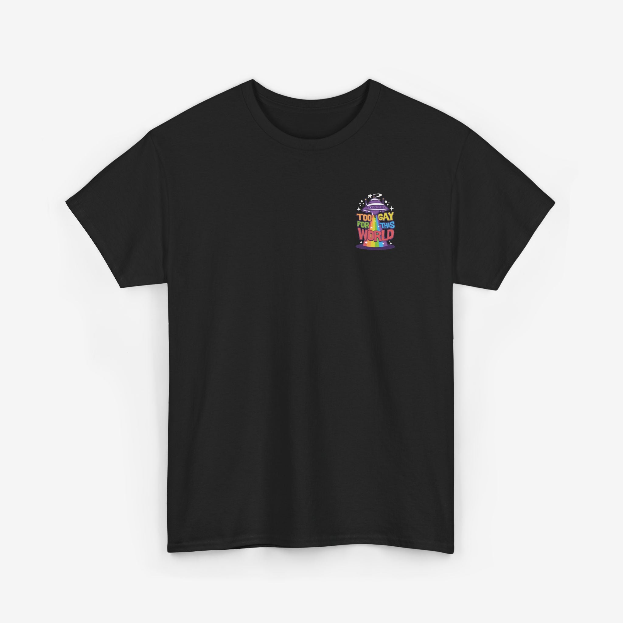 Gay Pride T-shirt - Too Gay For This World | SkrrtShirt