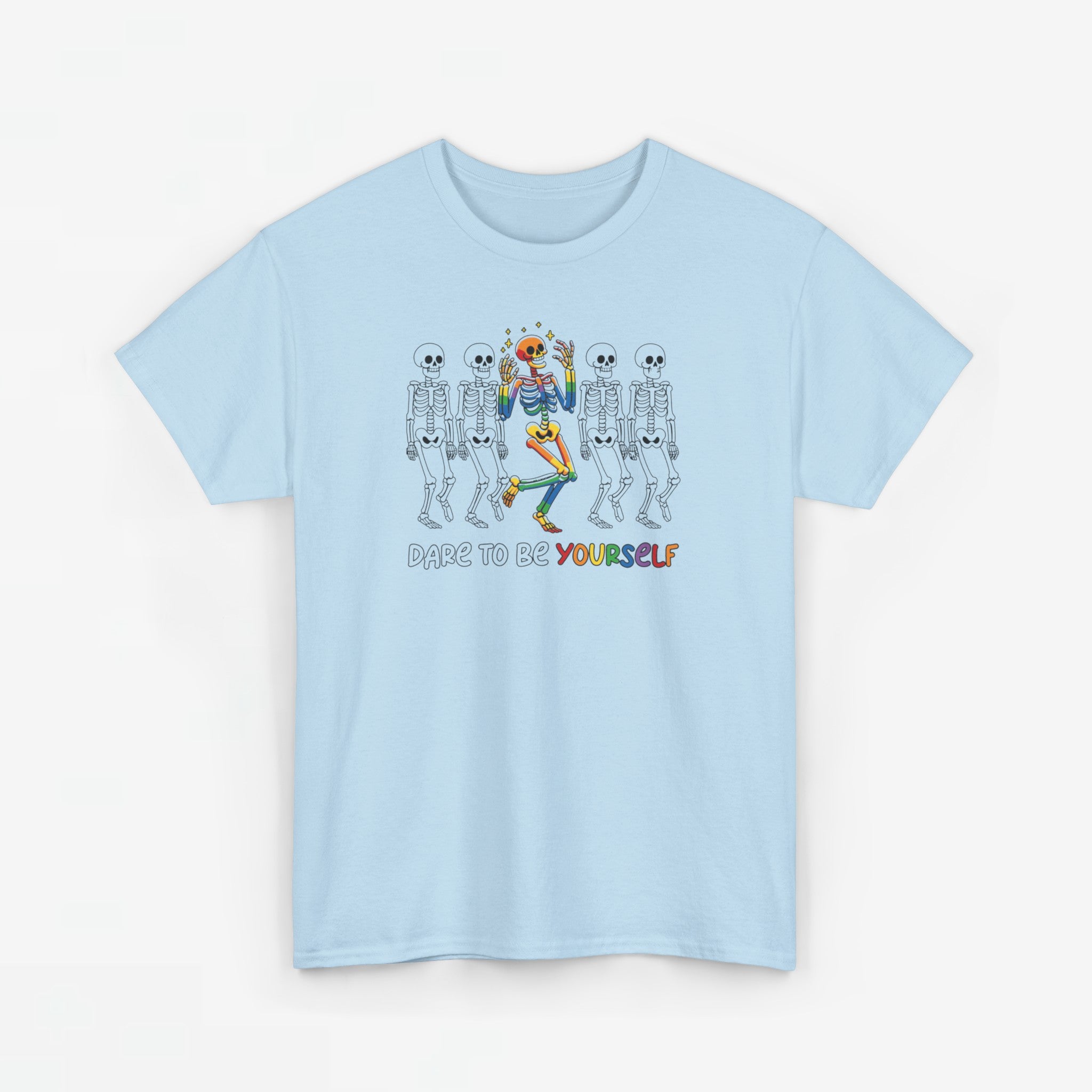Gay Pride T-shirt - Dare To Be Yourself - Oversized #11