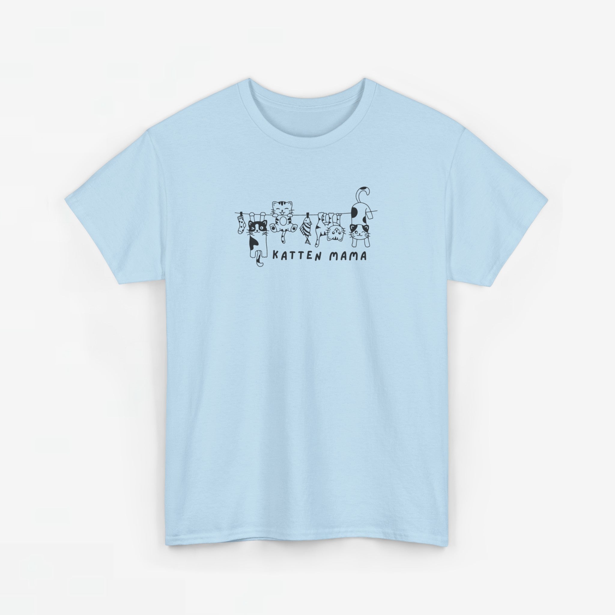 Moederdag Mama Cadeau - T-shirt - Katten Mama - Oversized - #63