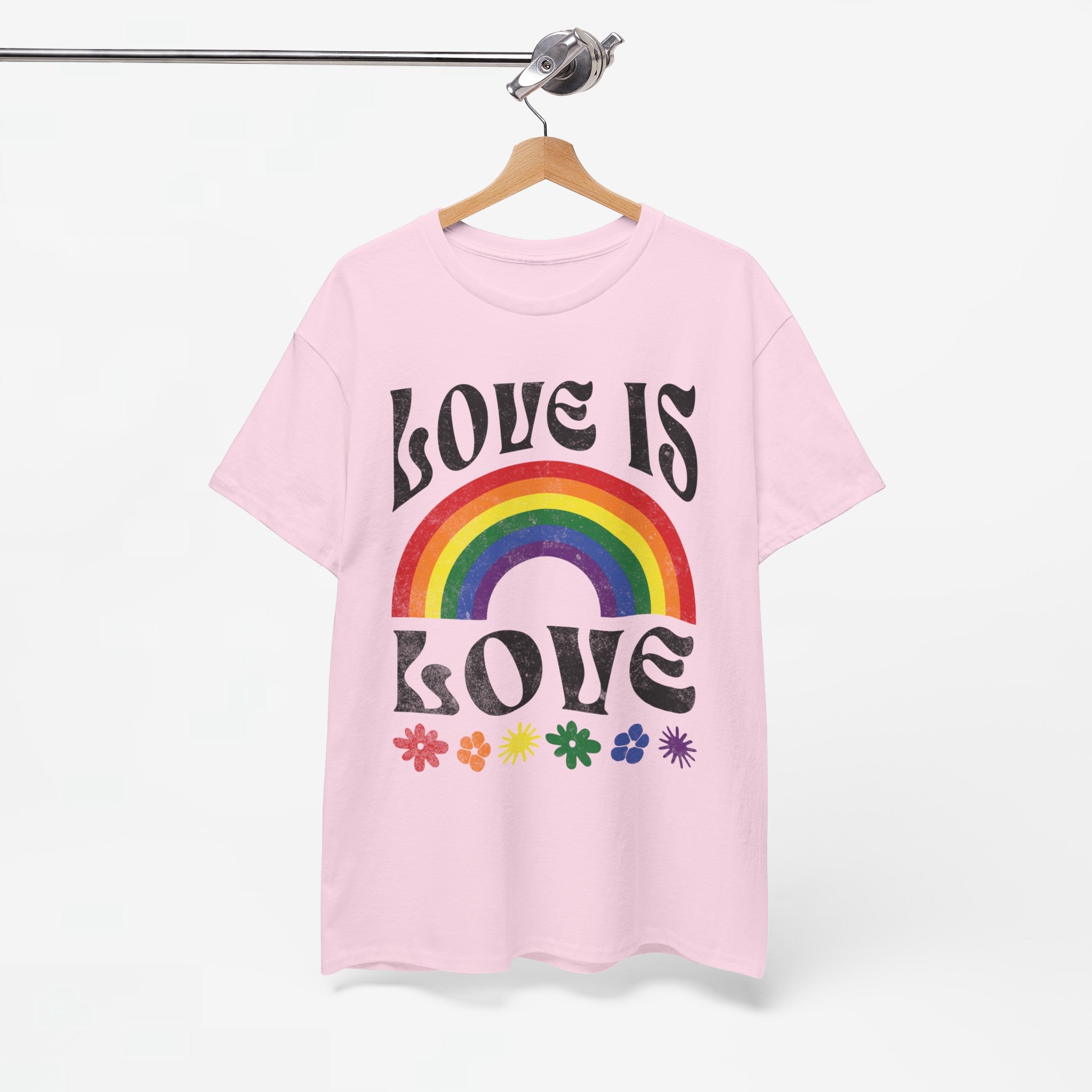 Gay Pride T-shirt - Love is love- Oversized #53