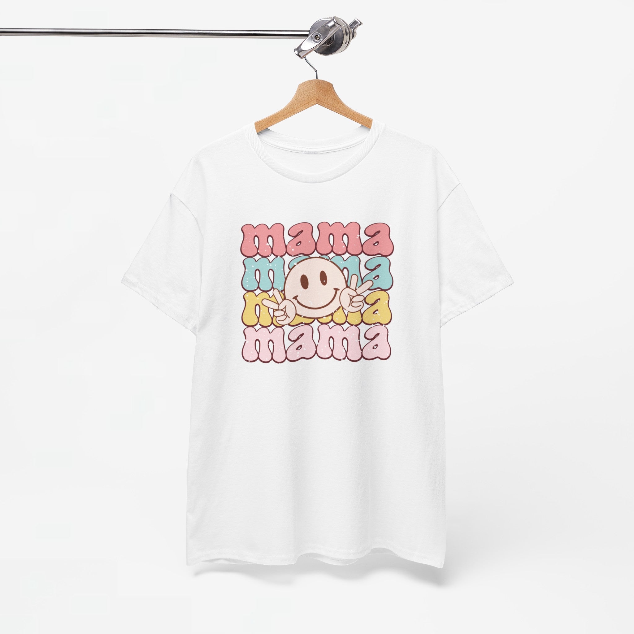 Moederdag Mama Cadeau - T-shirt - Happy Mama - Oversized - #53