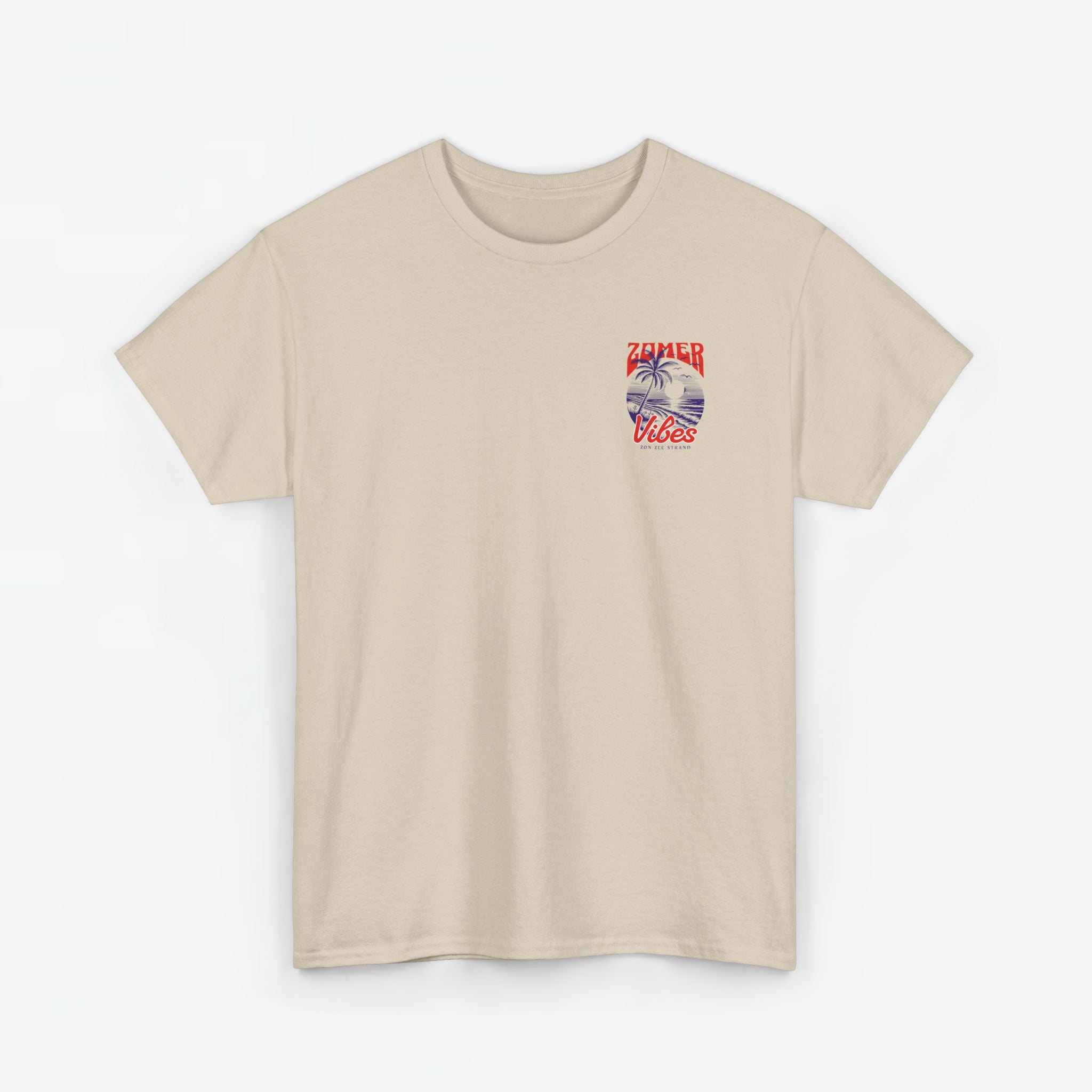 Zomer T-shirt voor Heren - Skrrtshirt Zomervakantie Oversized Tee #1 - Zomer Vibes