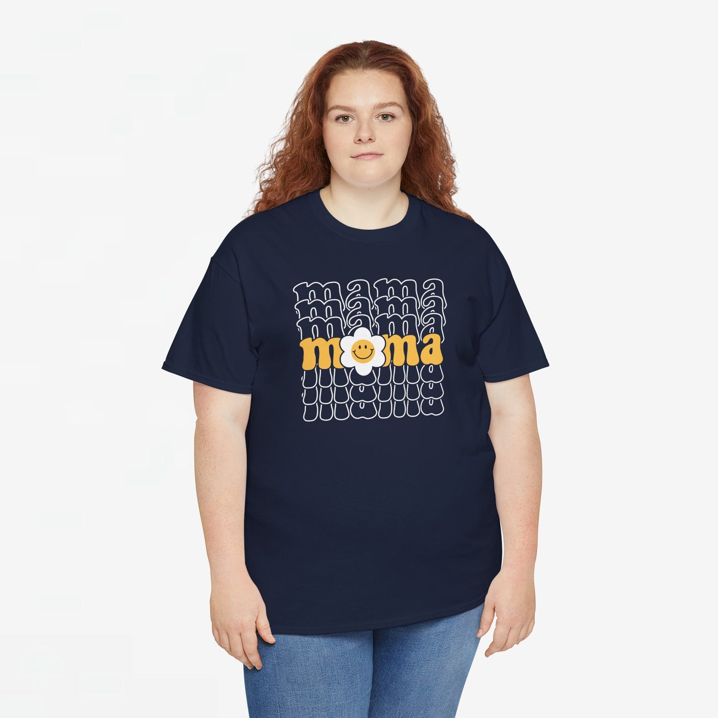 Moederdag Mama Cadeau - T-shirt - Happy Mama - Oversized - #33
