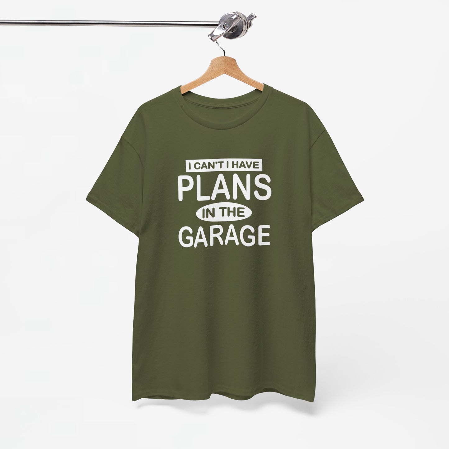 Vaderdag Papa Cadeau - T-shirt - I can't, I have plans in the garage - Oversized #51