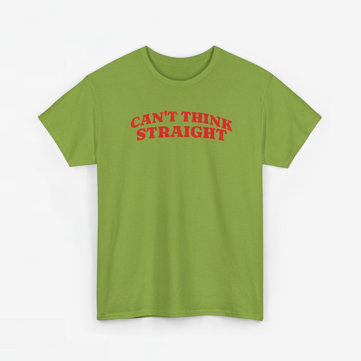 Gay Pride T-shirt -  Can't Think Straight - Oversized Tee