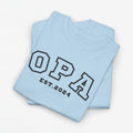 Gepersonaliseerd Opa T-shirt met EST jaartal