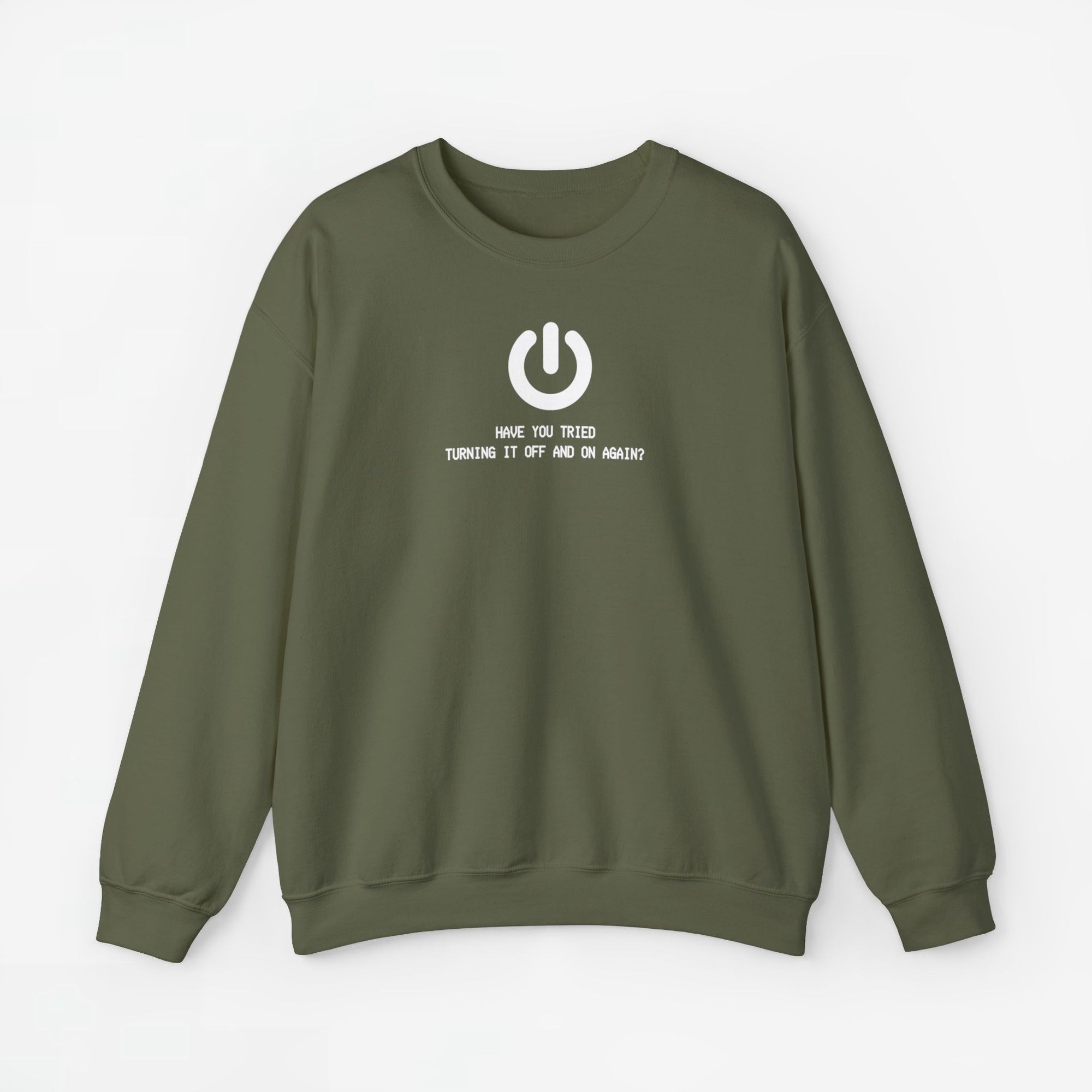 Have you tried turning it off and on again? - ICT Beroep - Trui met Print voor Hem / Haar