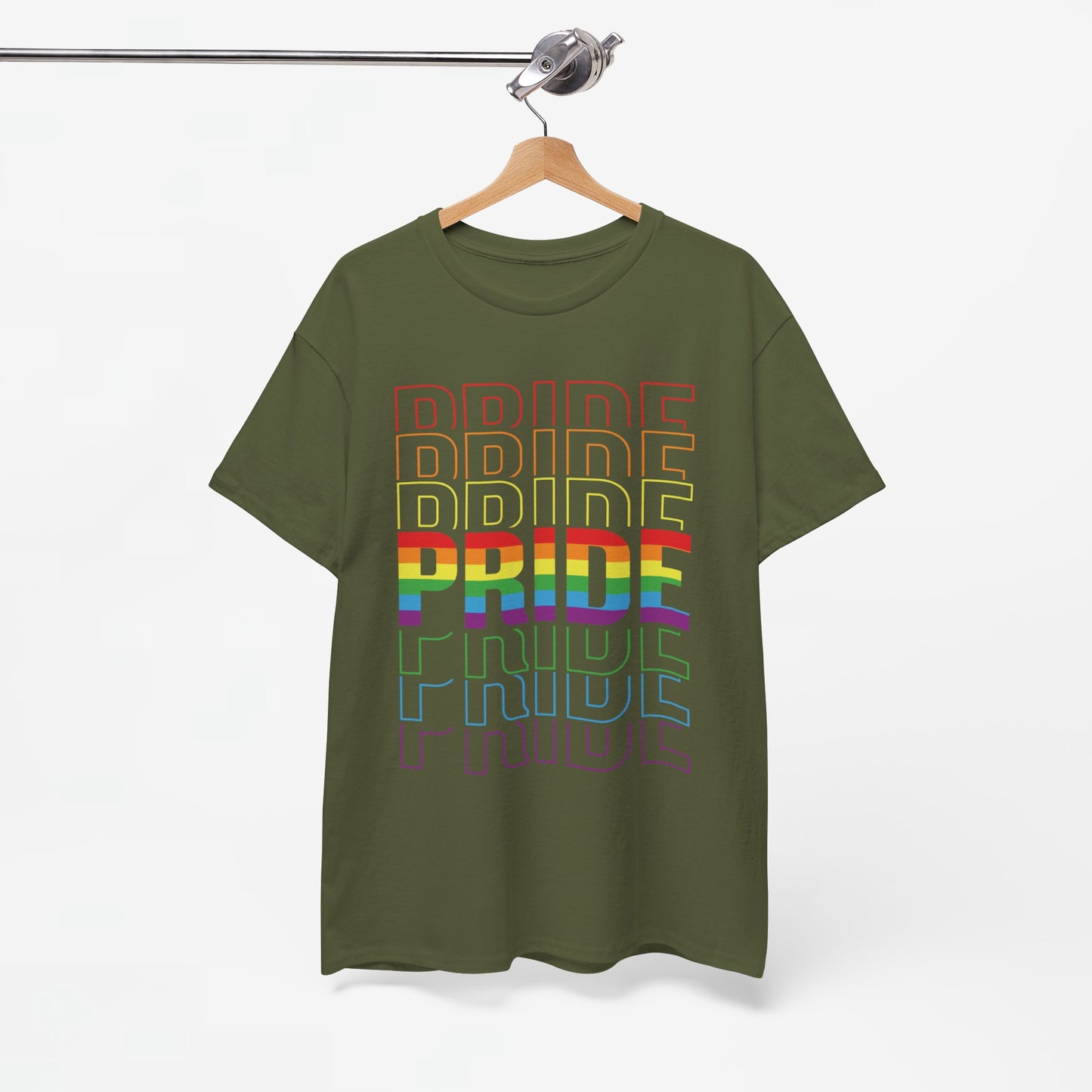 Gay Pride T-shirt - Pride Tekst - Oversized #51
