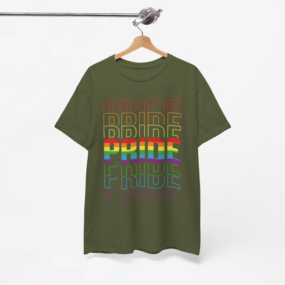 Gay Pride T-shirt - Pride Tekst - Oversized #51