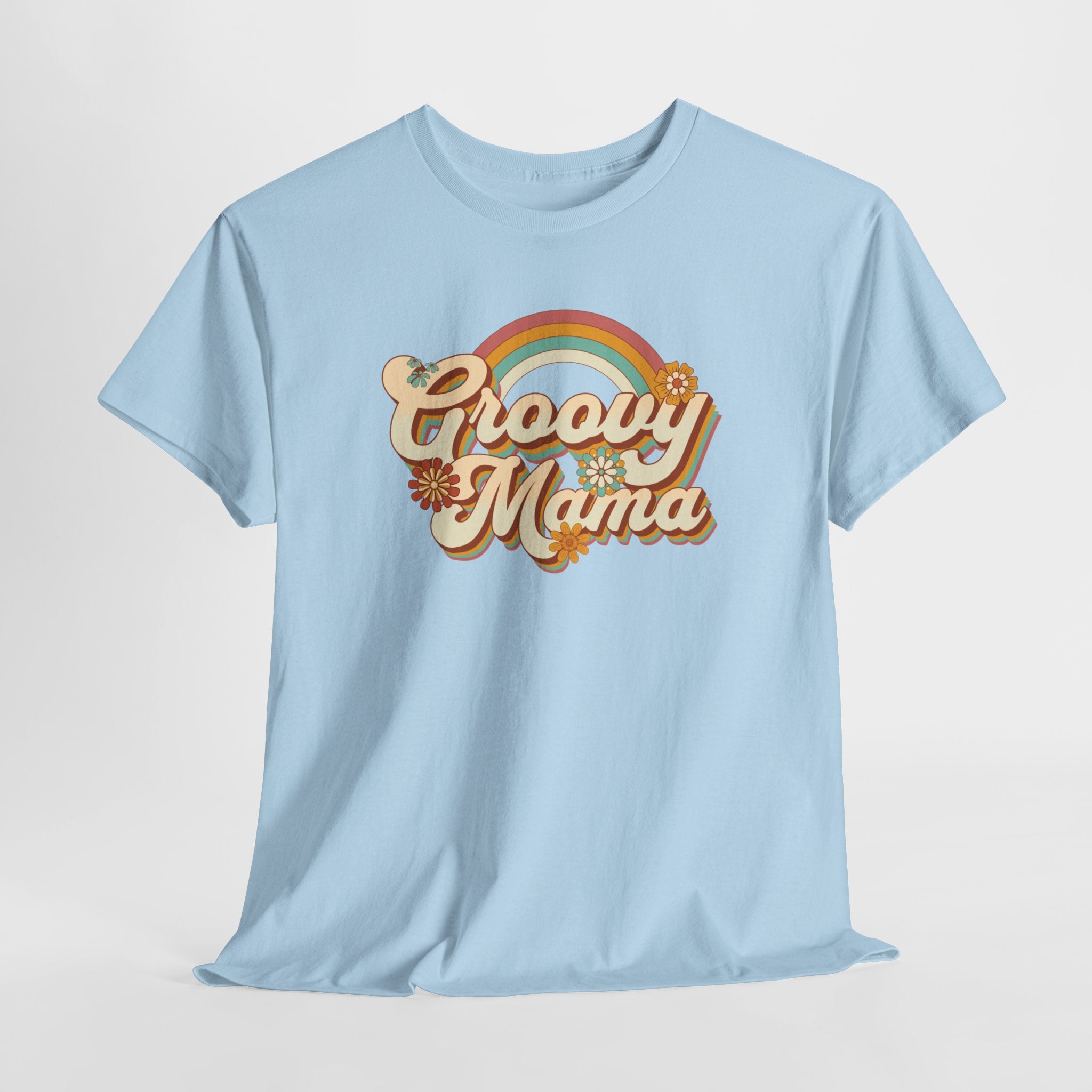 Moederdag Mama Cadeau - T-shirt - Groovy Mama - Oversized - #76