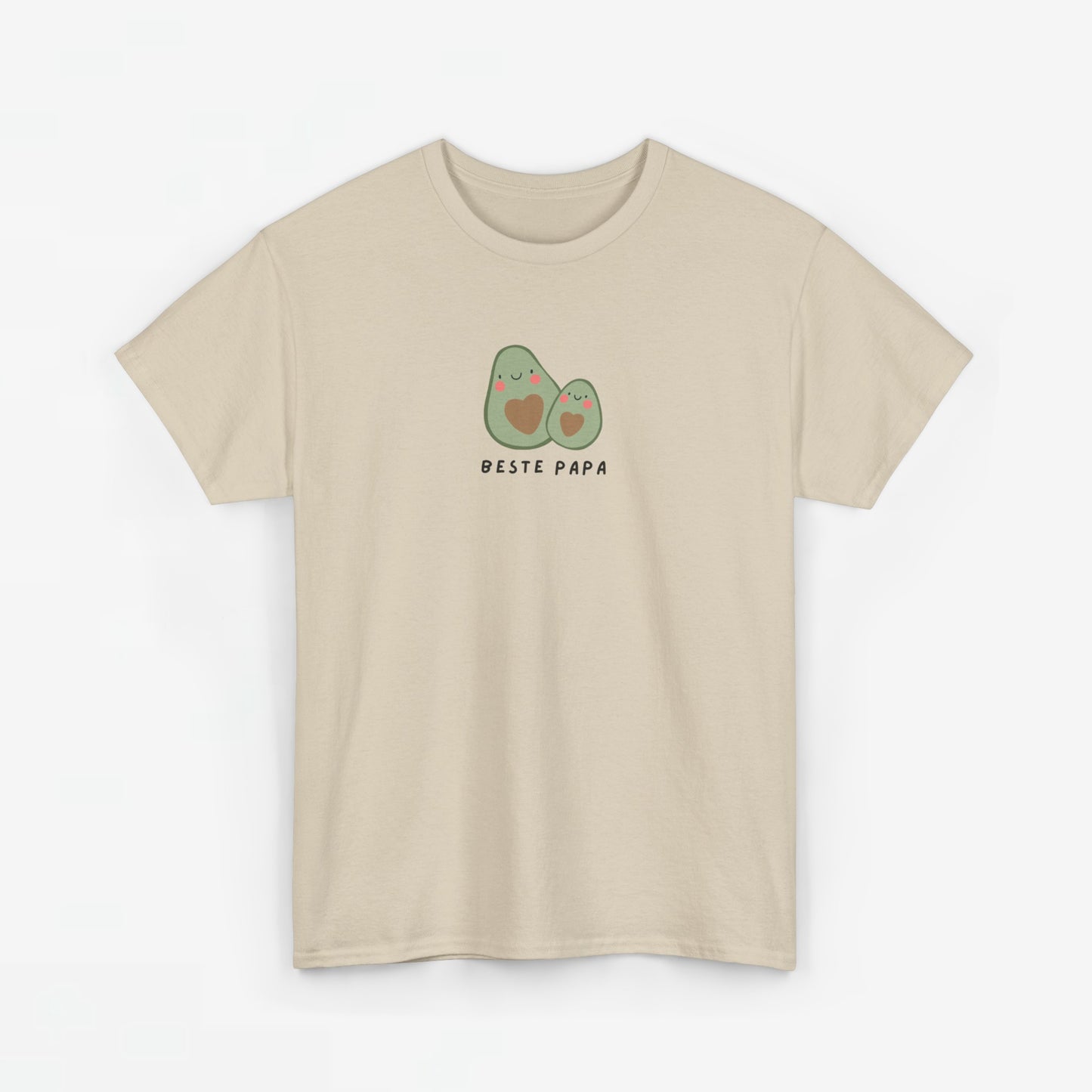 Vaderdag Papa Cadeau - T-shirt - Beste Papa Avocado - Oversized #62