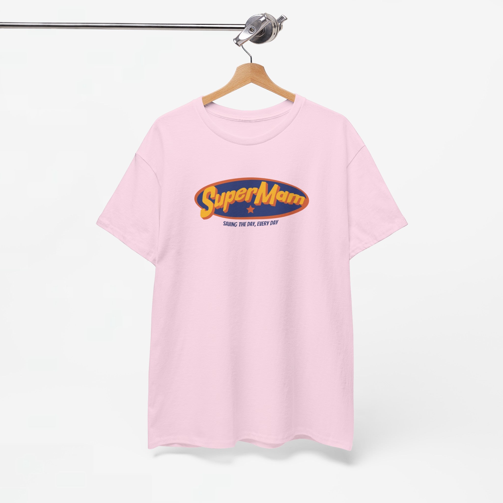 Moederdag Mama Cadeau - T-shirt - Super Mam - Oversized - #70