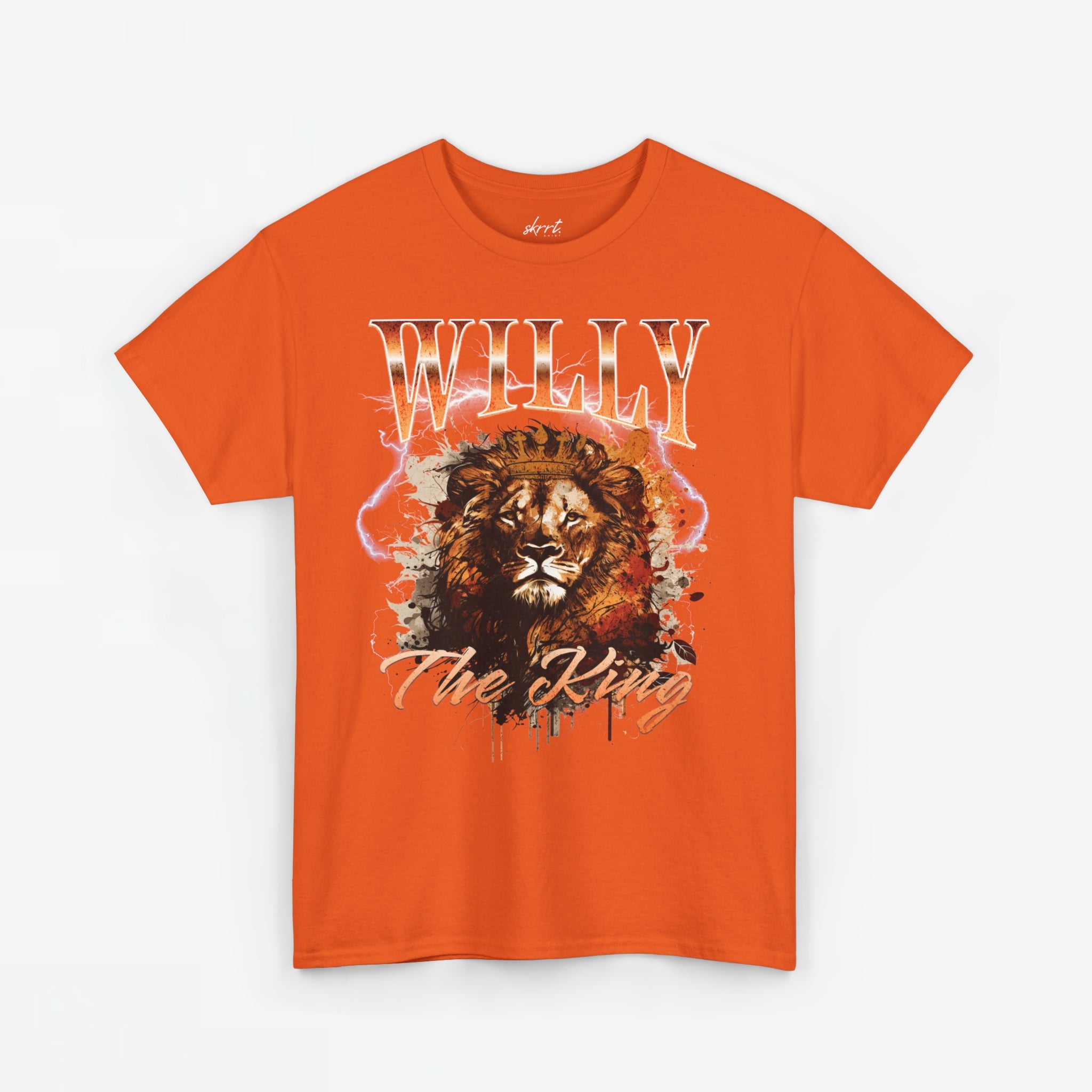 Willy The King 90s Vintage Bootleg | Front Print | Koningsdag T-shirt | Retro | Oversized