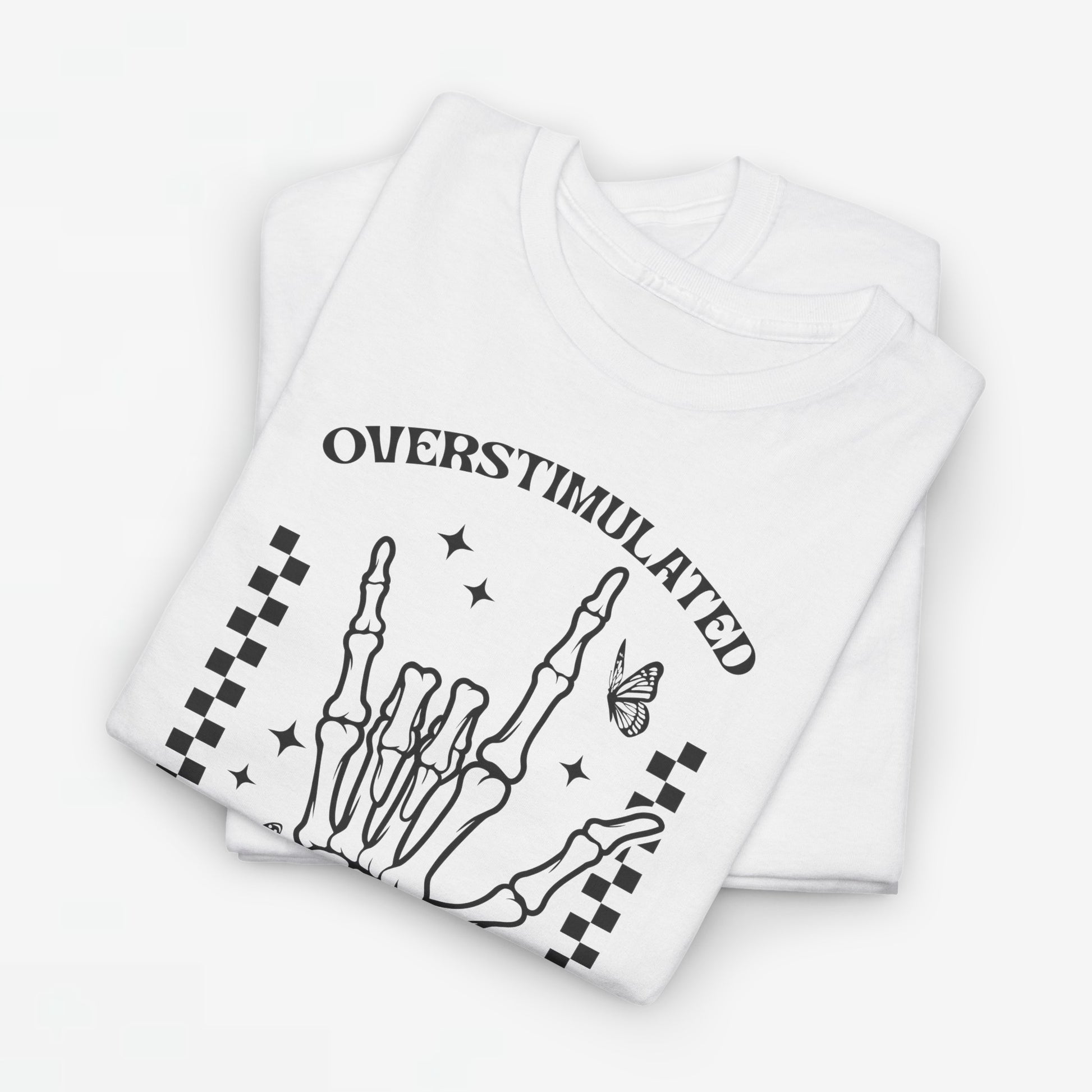 Mother's Day Mom Gift - T-shirt - Overstimulated Moms Club - Oversized - #50 