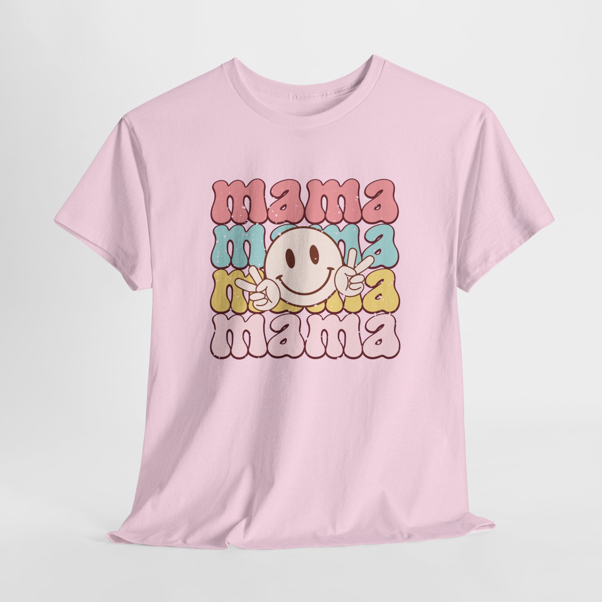 Moederdag Mama Cadeau - T-shirt - Happy Mama - Oversized - #53