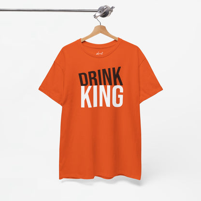 Drink King | Front Print | Koningsdag T-shirt | Oversized