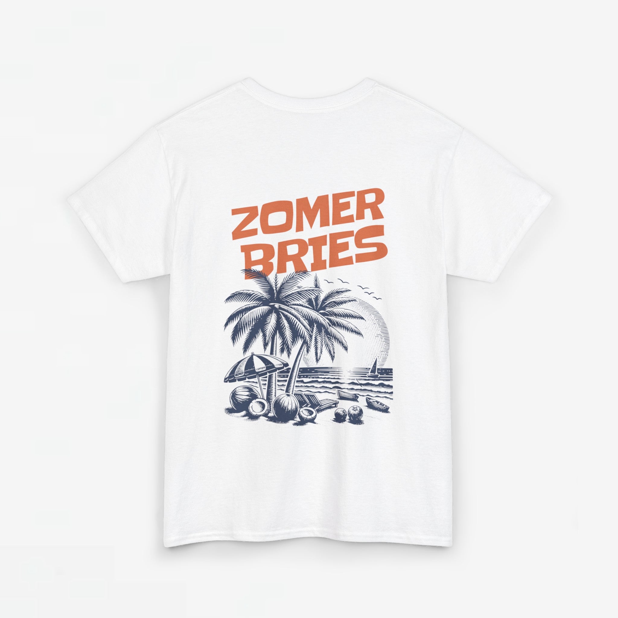 Zomer T-shirt voor Dames - Skrrtshirt Zomervakantie Oversized Tee #8 - Zomer Bries