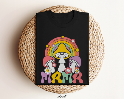 Moederdag Mama Cadeau - T-shirt - Mama Mushroom - Oversized - #36