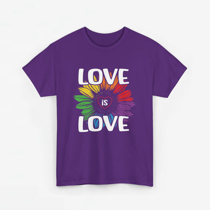 Gay Pride T-shirt - Love is Love - Oversized #65