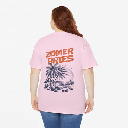 Zomer T-shirt voor Dames - Skrrtshirt Zomervakantie Oversized Tee #8 - Zomer Bries