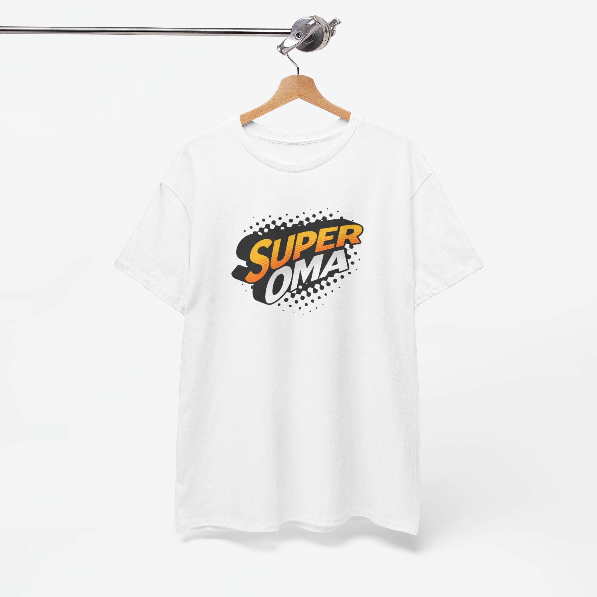 Moederdag Mama Cadeau - T-shirt - Super Oma - Oversized - #81