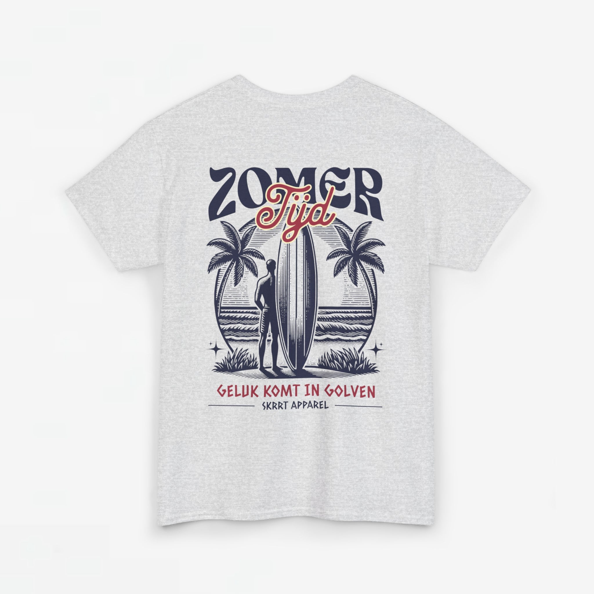 Zomer T-shirt voor Dames - Skrrtshirt Zomervakantie Oversized Tee #4- Zomer Tijd