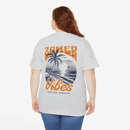 Zomer T-shirt voor Dames - Skrrtshirt Zomervakantie Oversized Tee #2- Zomer Vibes