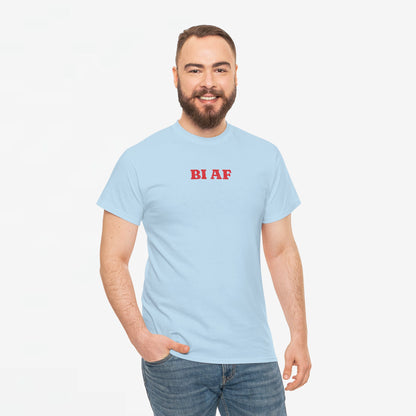 Gay Pride T-shirt -  BI AF - Oversized Tee