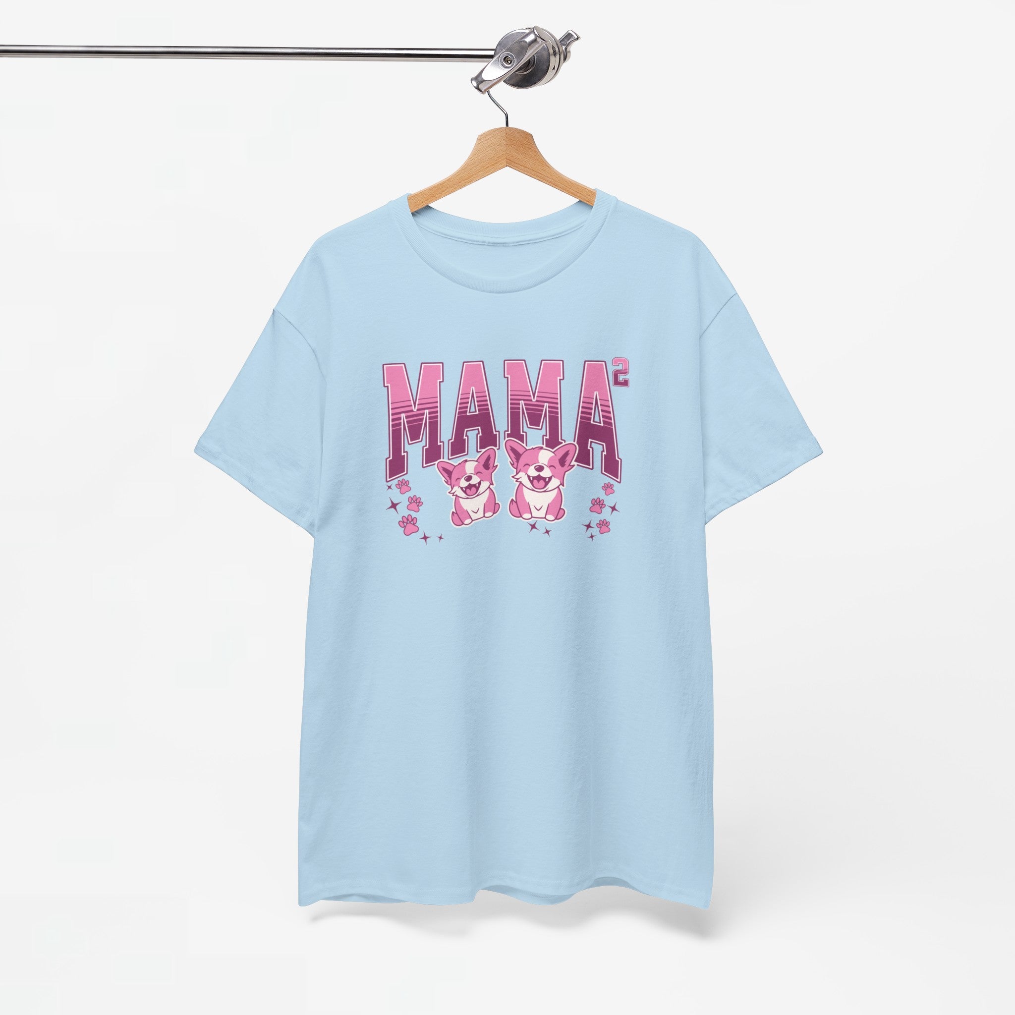 Moederdag Mama Cadeau - T-shirt - Mama van 2 - Oversized - #93