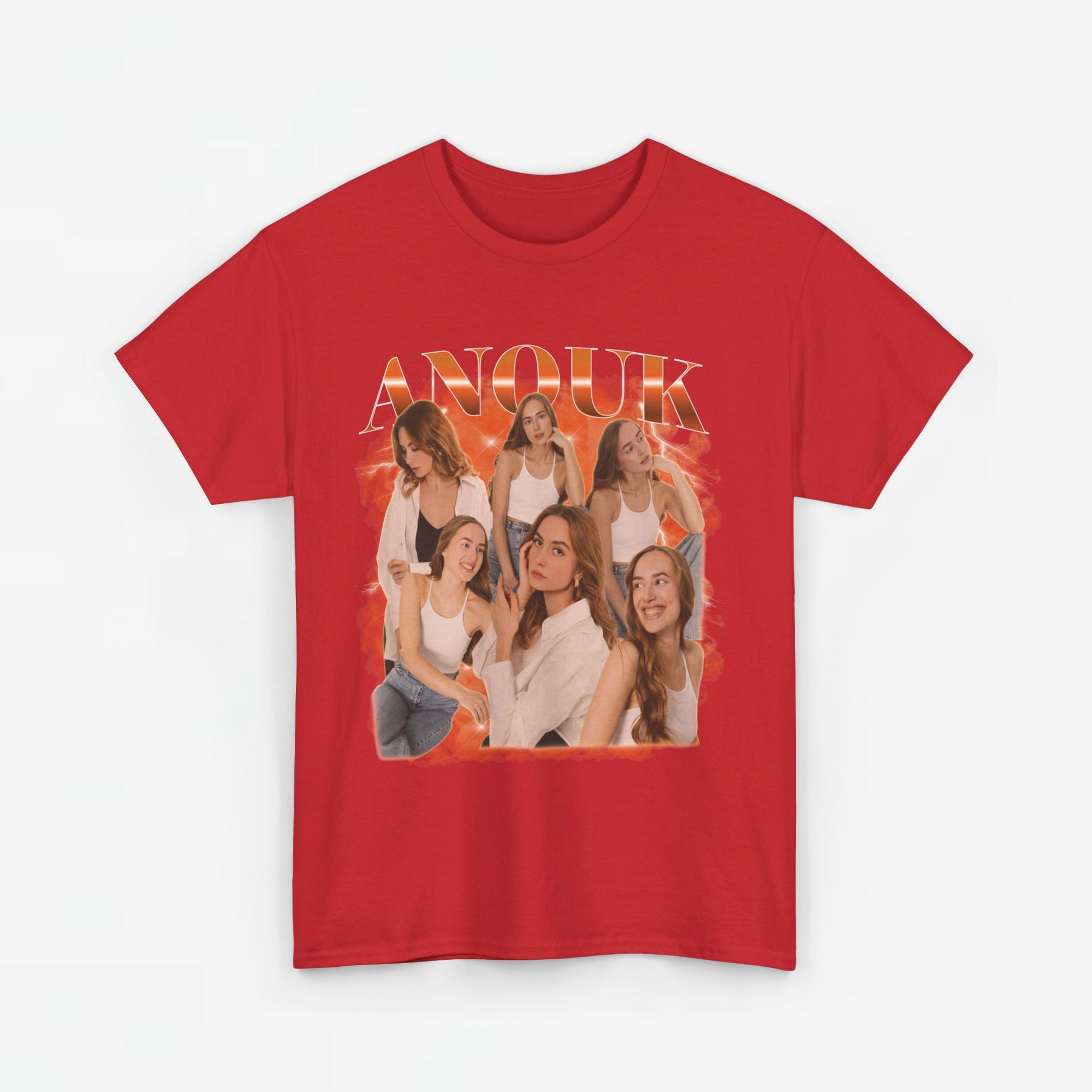 Gepersonaliseerde Cadeau - Vriendin/Vrouw Foto T-shirt - Grappige 90s Bootleg Shirt