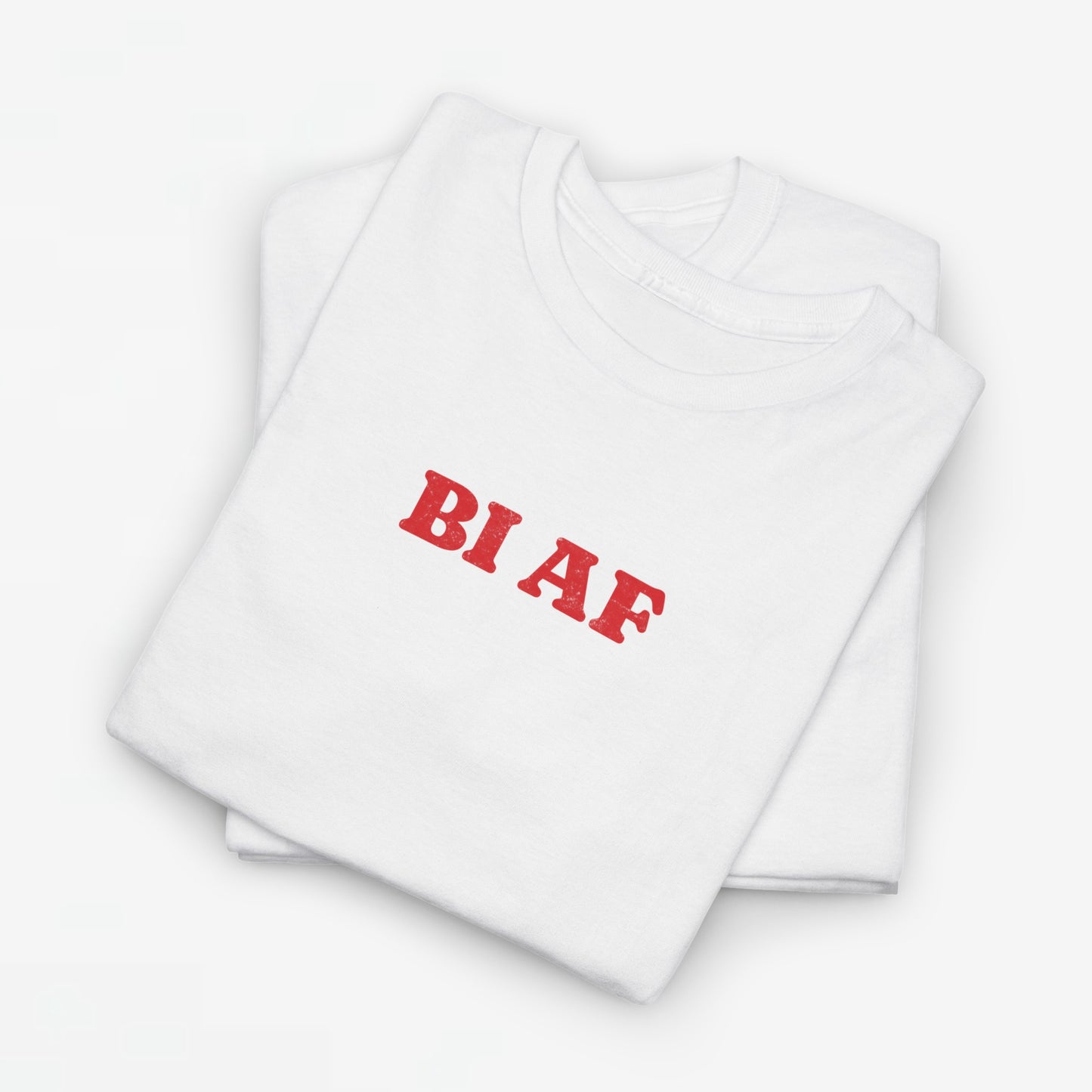 Gay Pride T-shirt -  BI AF - Oversized Tee