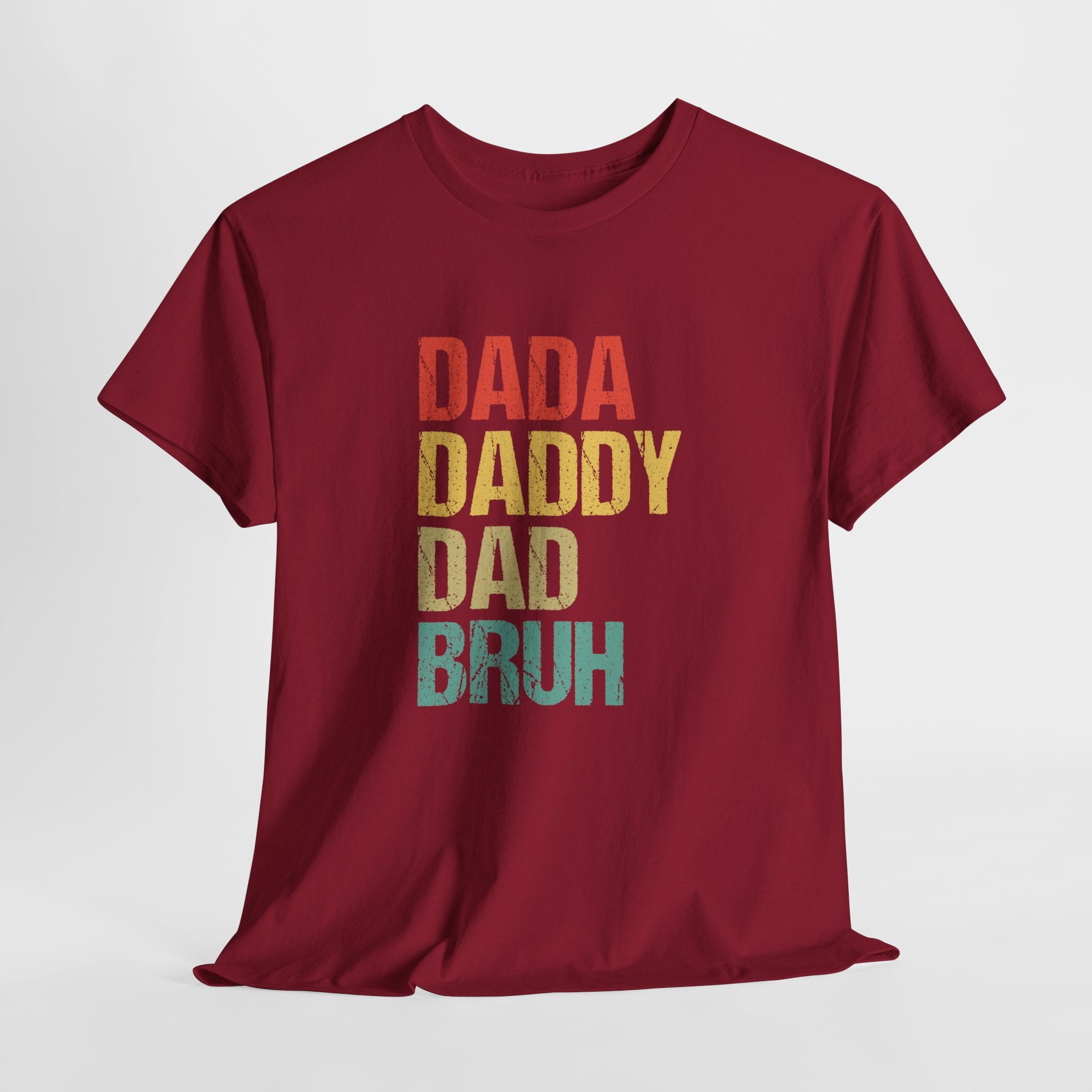 Vaderdag Papa Cadeau - T-shirt - Dada Daddy Dad Bruh - Oversized #28