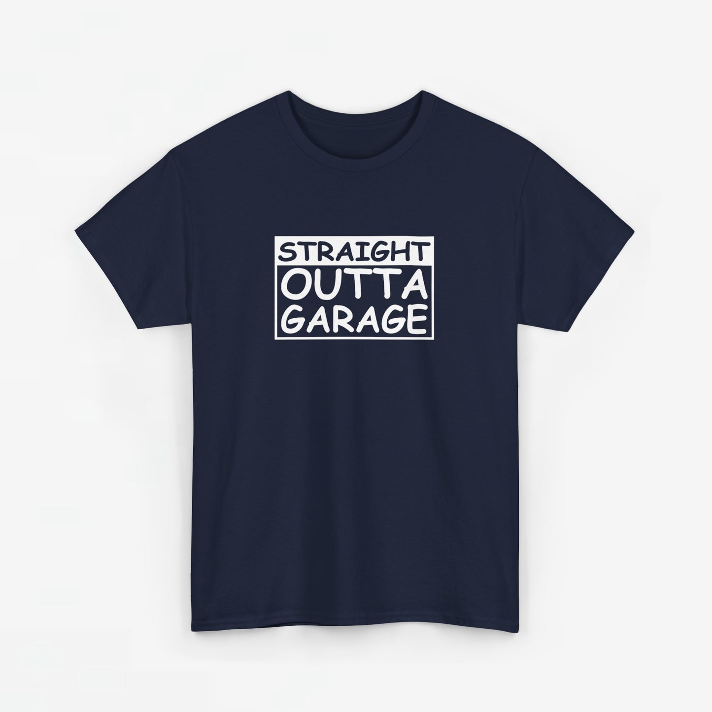 Vaderdag Papa Cadeau - T-shirt - Straight Outta Garage - Oversized #59