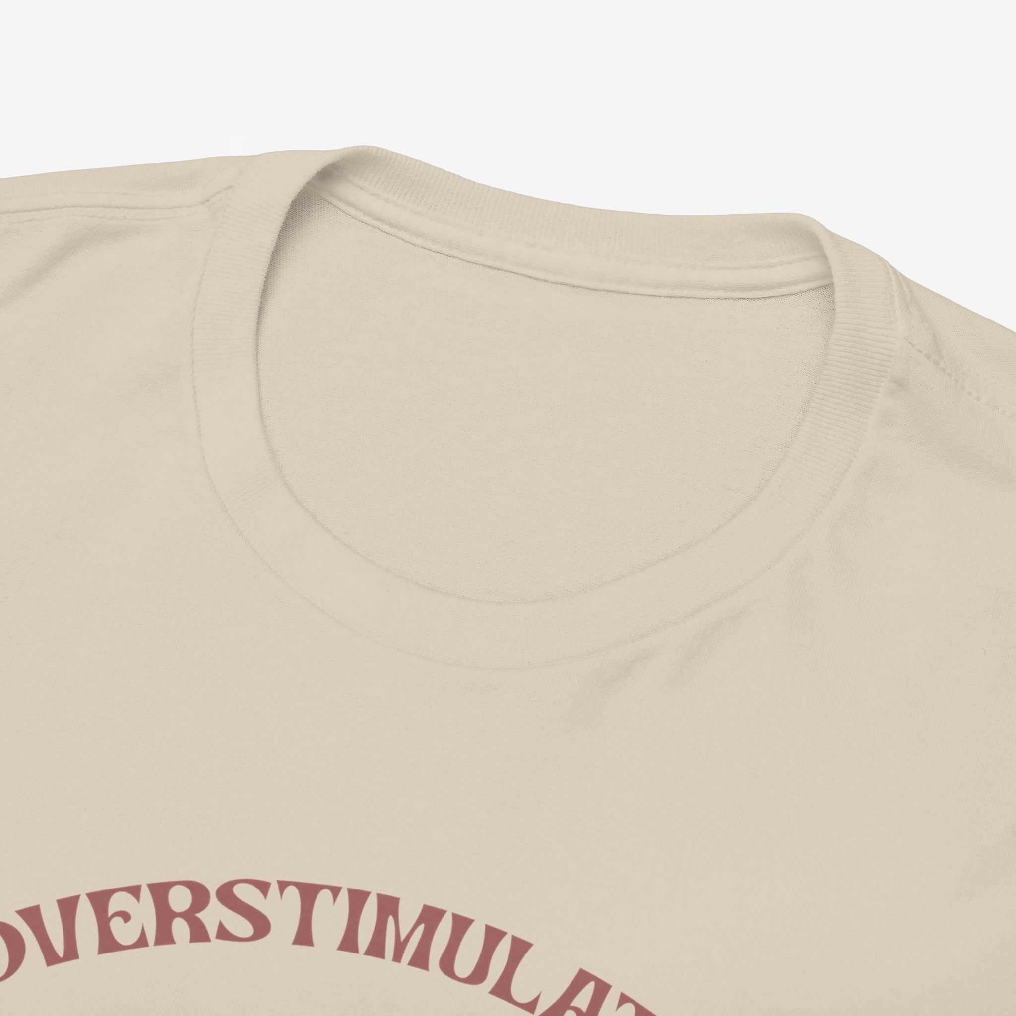 Moederdag Mama Cadeau - T-shirt - Overstimulated Moms Club - Oversized - #51